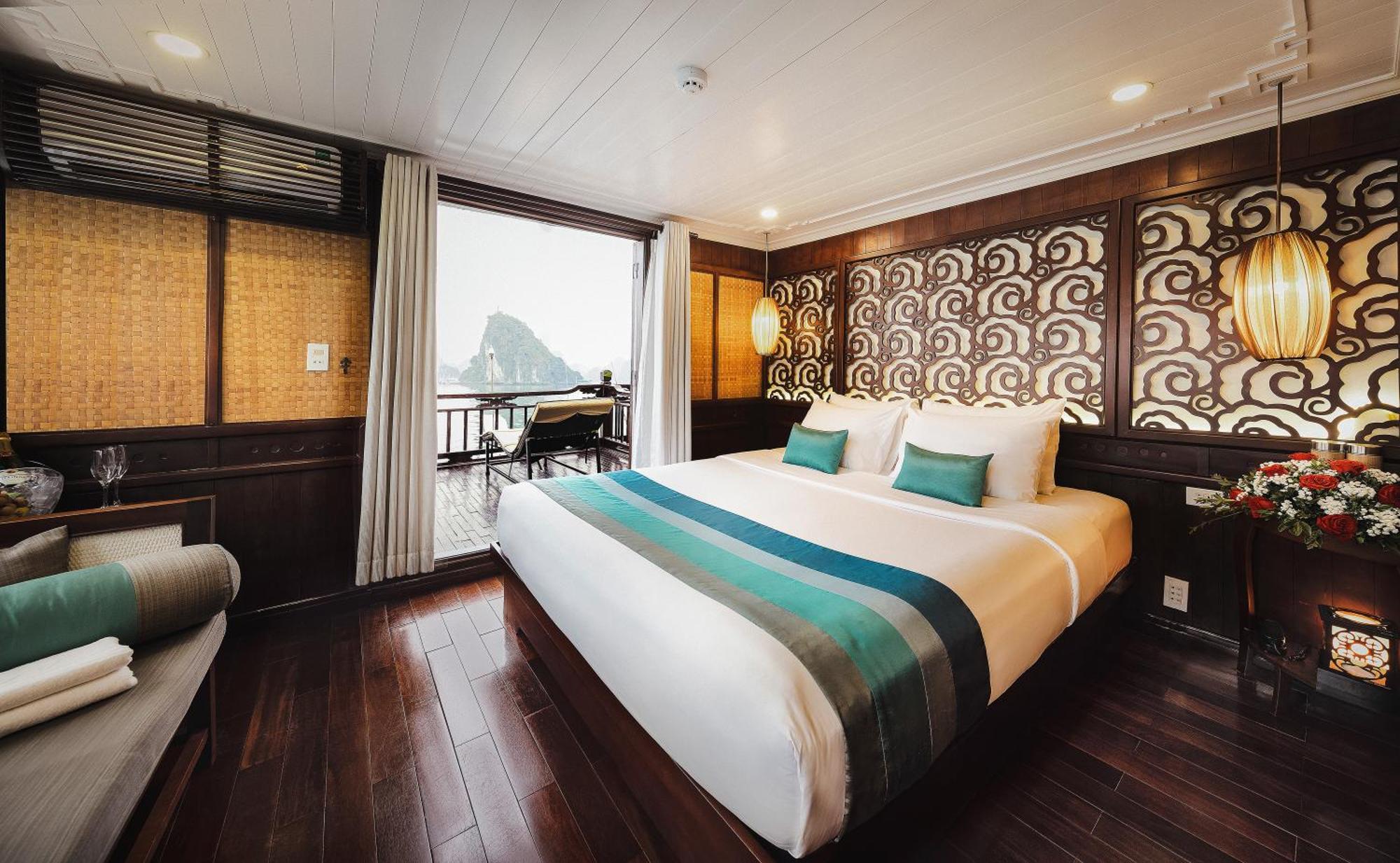 Hotel Bhaya Halong Cruises Hạ Long Exterior foto